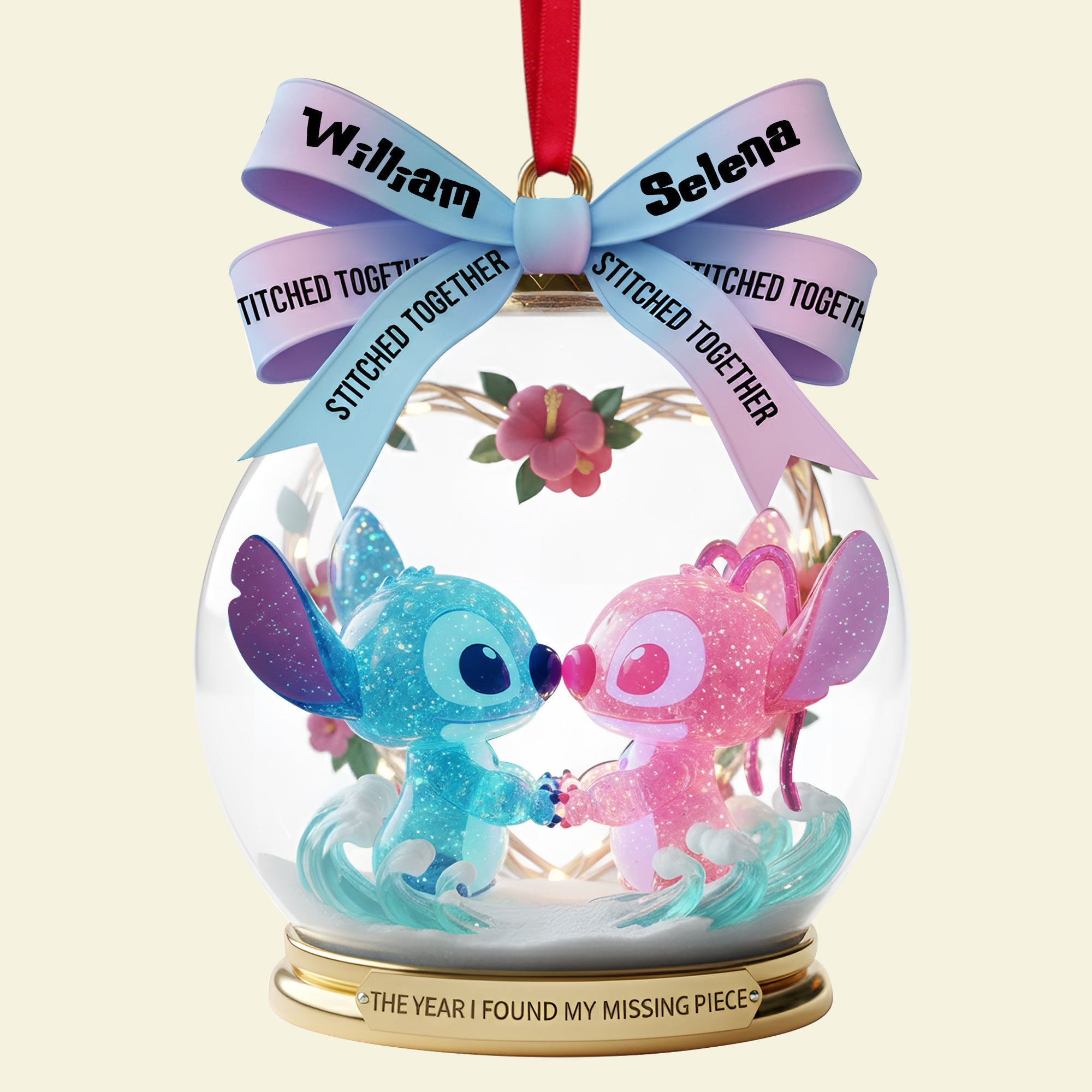 Special Love From Grandkids Ornament - A Personalized Gift for Grandma Ornament PopCulturePrints