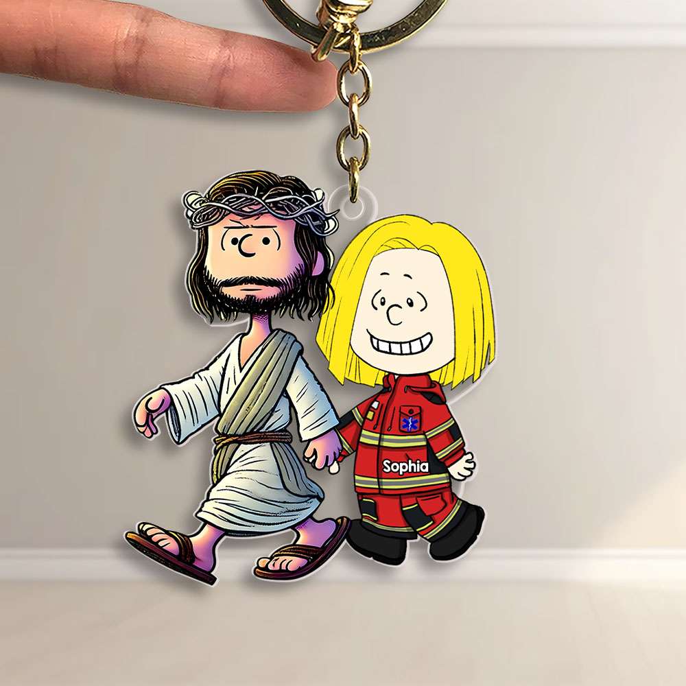 Custom Christian Keychain: Personalized Gift for Faith & Friendship Keychains PopCulturePrints