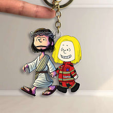 Load image into Gallery viewer, Custom Christian Keychain: Personalized Gift for Faith &amp; Friendship Keychains PopCulturePrints
