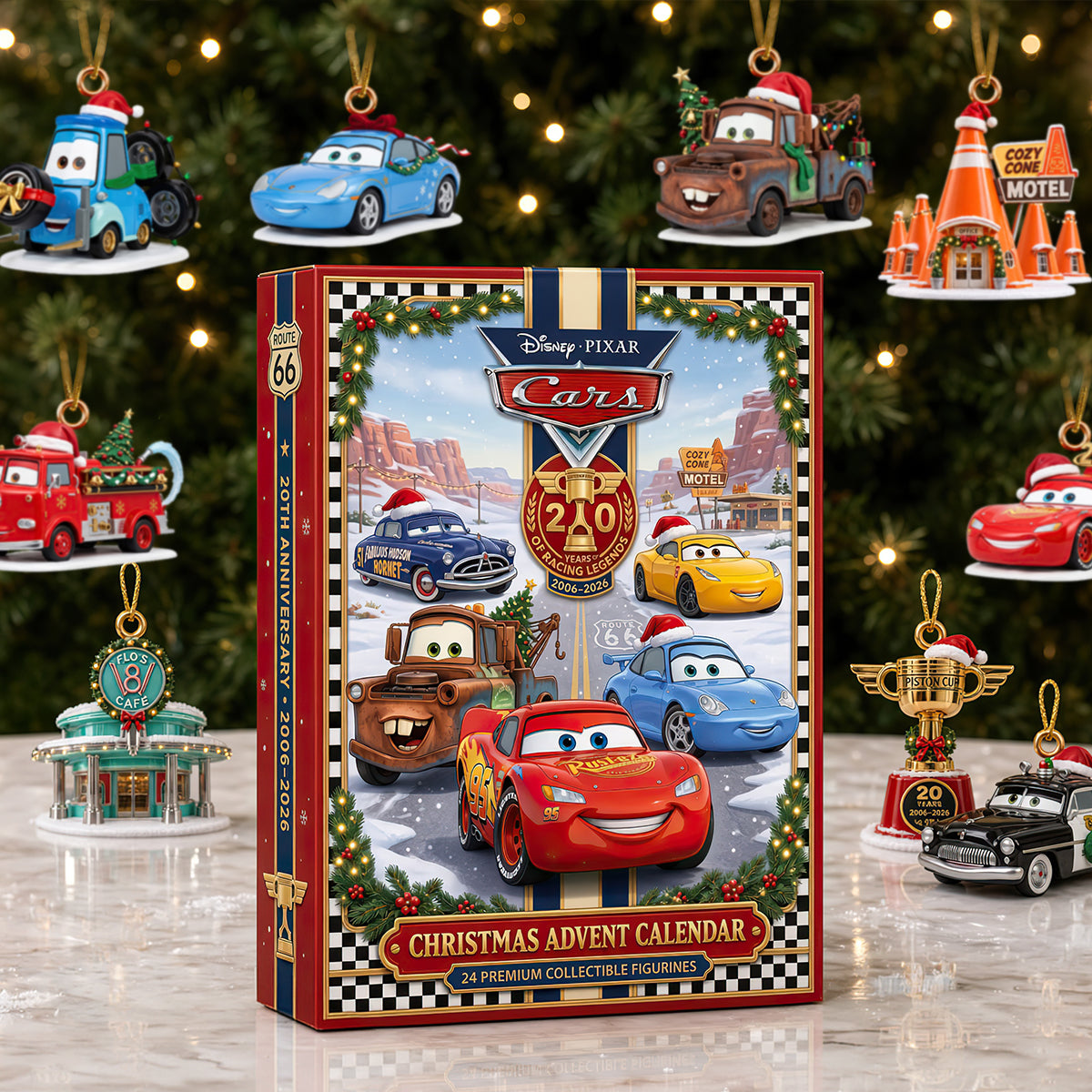 “Race into the Holidays with Joy!” - Greatest Racing Advent Calendar Blind Box - Personalized Christmas Gifts