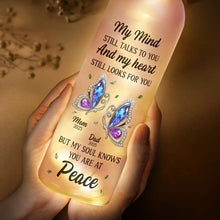 Load image into Gallery viewer, My Mind Still Talks To You - Personalized Bottle Light Bottle Light PopCulturePrints
