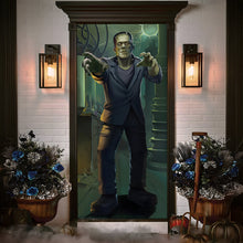 Load image into Gallery viewer, Chucky Horror Door Cover - Halloween Spooky Decor for Horror Fans
