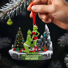 Load image into Gallery viewer, “I Adore You and Love Every Part of You” - Nasty Couple Ornament - Personalized Christmas Gift for Couples, Friends, and Family
