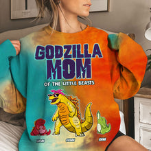 Load image into Gallery viewer, Personalized Godzilla Mom Shirt - Fun Gift for Mother&#39;s Day AOP Products PopCulturePrints
