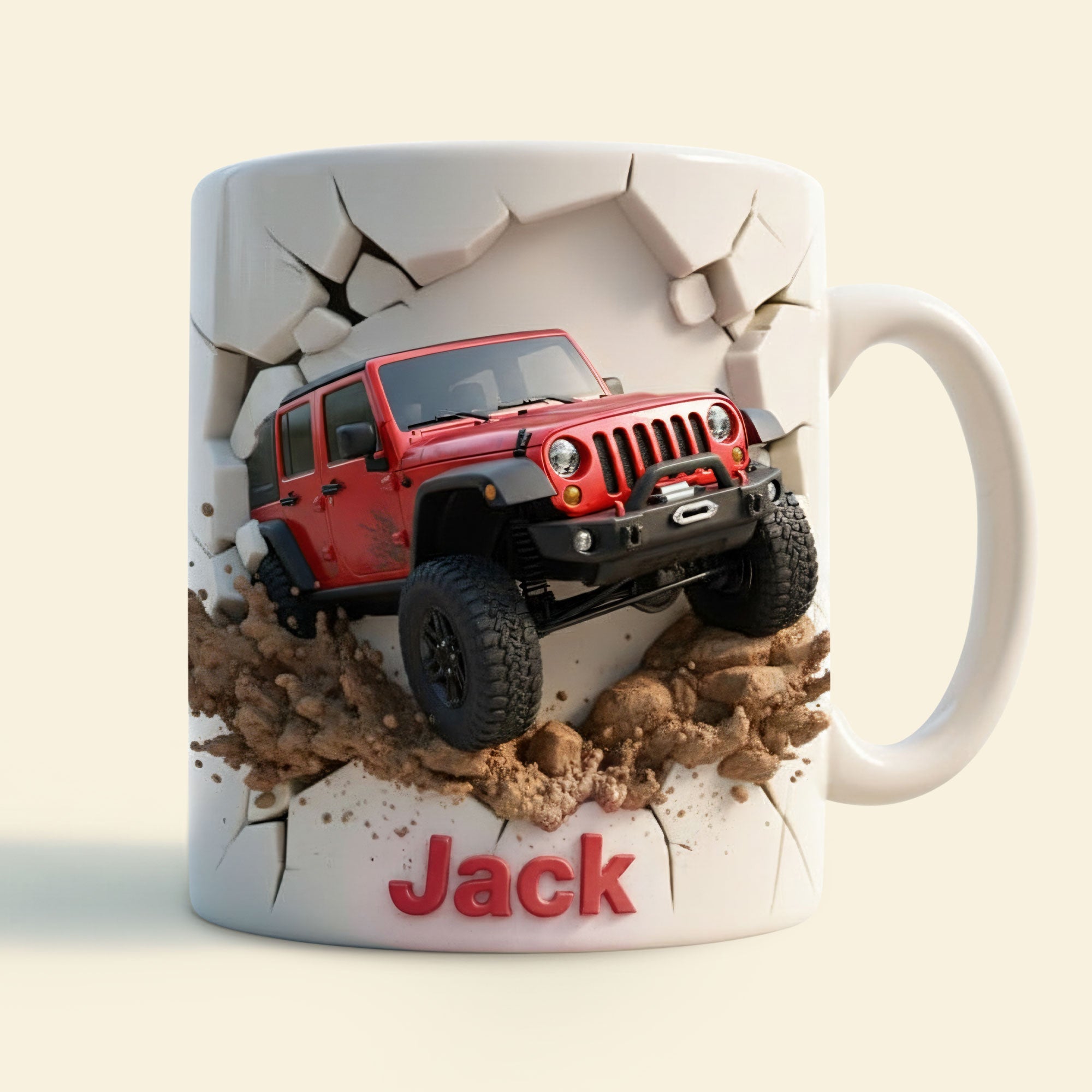 Off Road Car Lover Coffee Mug - Personalized Gifts For Off Road Fans Coffee Mug 05HYTI181225 Coffee Mug PopCulturePrints