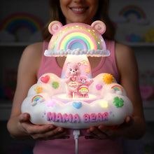 Load image into Gallery viewer, "Illuminate Her Dreams with Love" - Lovely Dreamer Floating Cloud Light Box - Personalized Gifts for Moms Light Box PopCulturePrints
