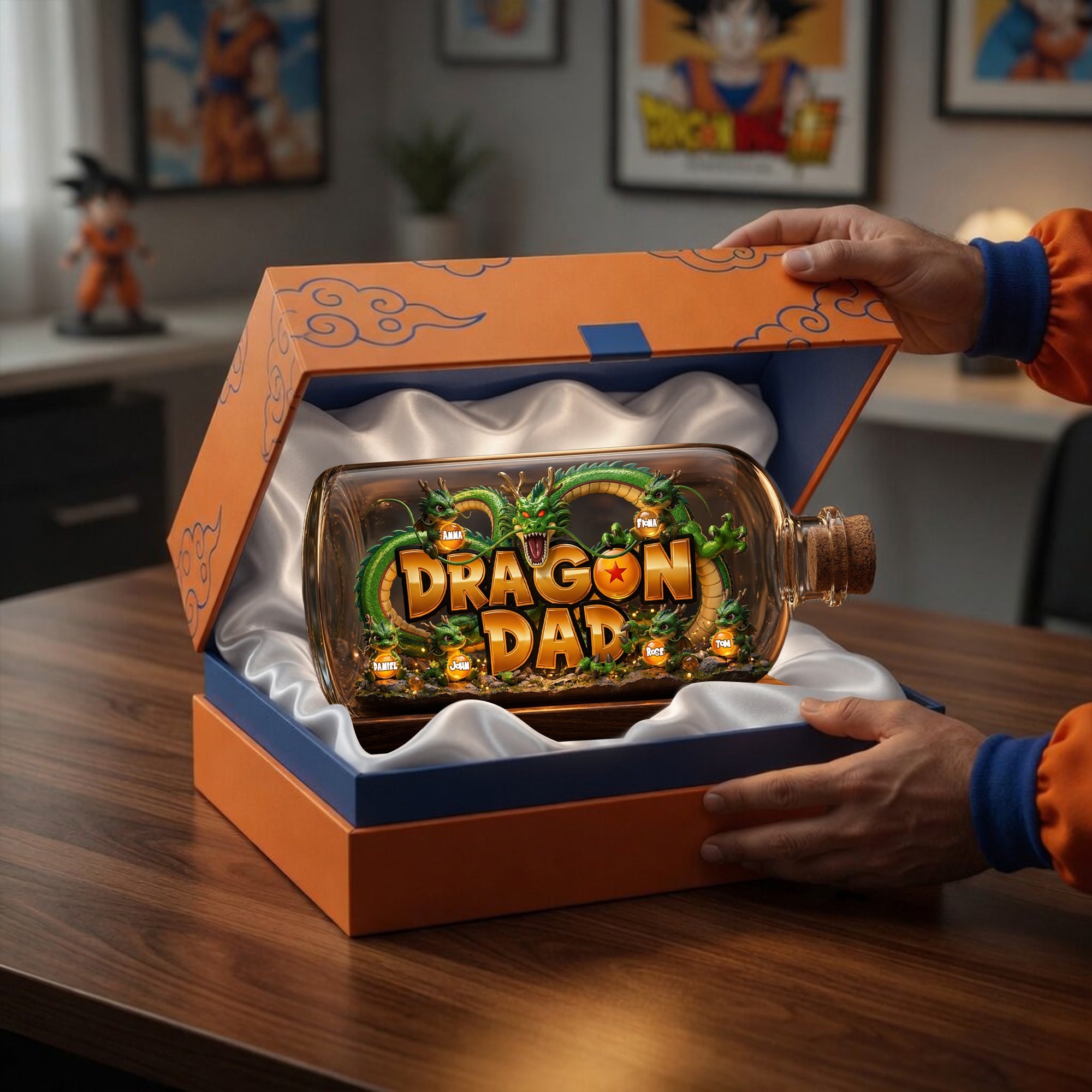 “Every Dad is a Legend” - Legendary Treasure Acrylic Plaque - Personalized Gifts for Dads Shaped Plaques PopCulturePrints