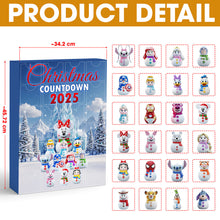 Load image into Gallery viewer, Create Magical Moments with Our Travel Couple Christmas Advent Calendar - Personalized Gift for Couples Advent Calendar PopCulturePrints
