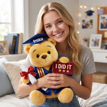 Load image into Gallery viewer, I Did It - Celebrate Class of 2026 with a Personalized Graduation Pillow! Pillow PopCulturePrints
