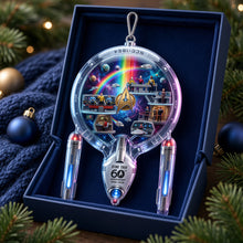 Load image into Gallery viewer, Explore the Final Frontier - Ship To Uncharted Space Ornament, Personalized Gifts
