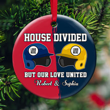 Load image into Gallery viewer, Personalized Baseball Couple Christmas Ornament - Perfect Valentine&#39;s Day Gifts Ornament PopCulturePrints
