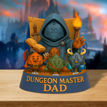 Load image into Gallery viewer, “For the Dad Who Leads the Adventure” - Master Dad Acrylic Plaque - Personalized Gifts for Dad, Grandpa, and More Shaped Plaques PopCulturePrints
