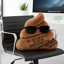 Load image into Gallery viewer, Most Bosses Are Petty Shit, But Not You - Custom Shape Pillow for Your Legend Boss Pillow PopCulturePrints
