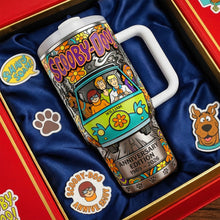 Load image into Gallery viewer, Scooby-Doo Anniversary Edition Funny Pup Tumbler - Personalized Gifts for Fans Tumbler Cup PopCulturePrints
