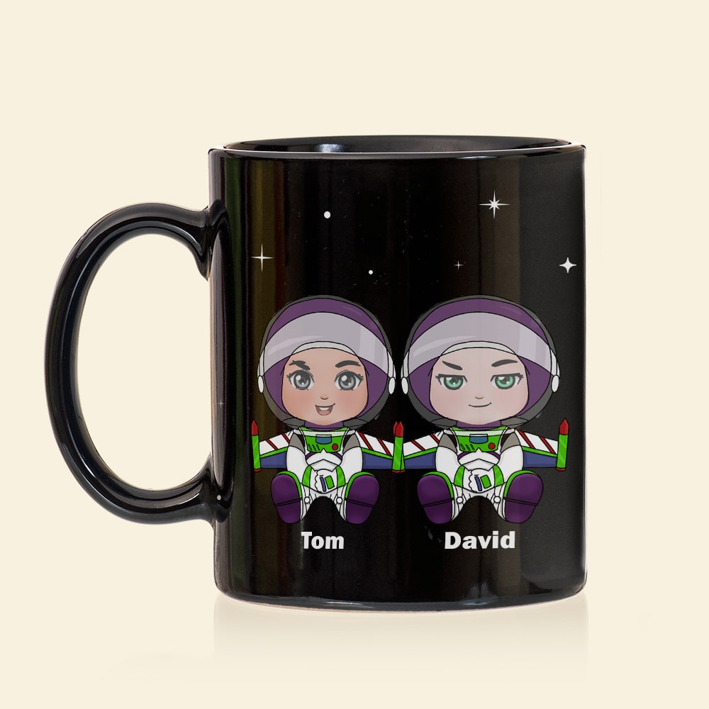 Personalized 'Daddy, We Love You to Infinity' Mug Coffee Mug PopCulturePrints