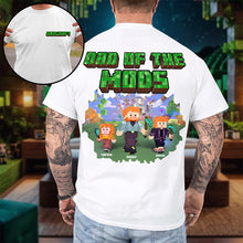 Load image into Gallery viewer, &quot;Level Up Your Dad Game&quot; - Gamer Dad Shirt - Personalized Gifts for Father&#39;s Day Shirts PopCulturePrints
