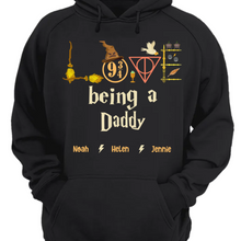 Load image into Gallery viewer, Custom Harry Potter Father&#39;s Day T-Shirt - Being a Daddy
