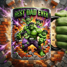 Load image into Gallery viewer, Best Dad Ever Magic Mug - Personalized Gift for Dads, Grandpa, and More! Coffee Mug PopCulturePrints
