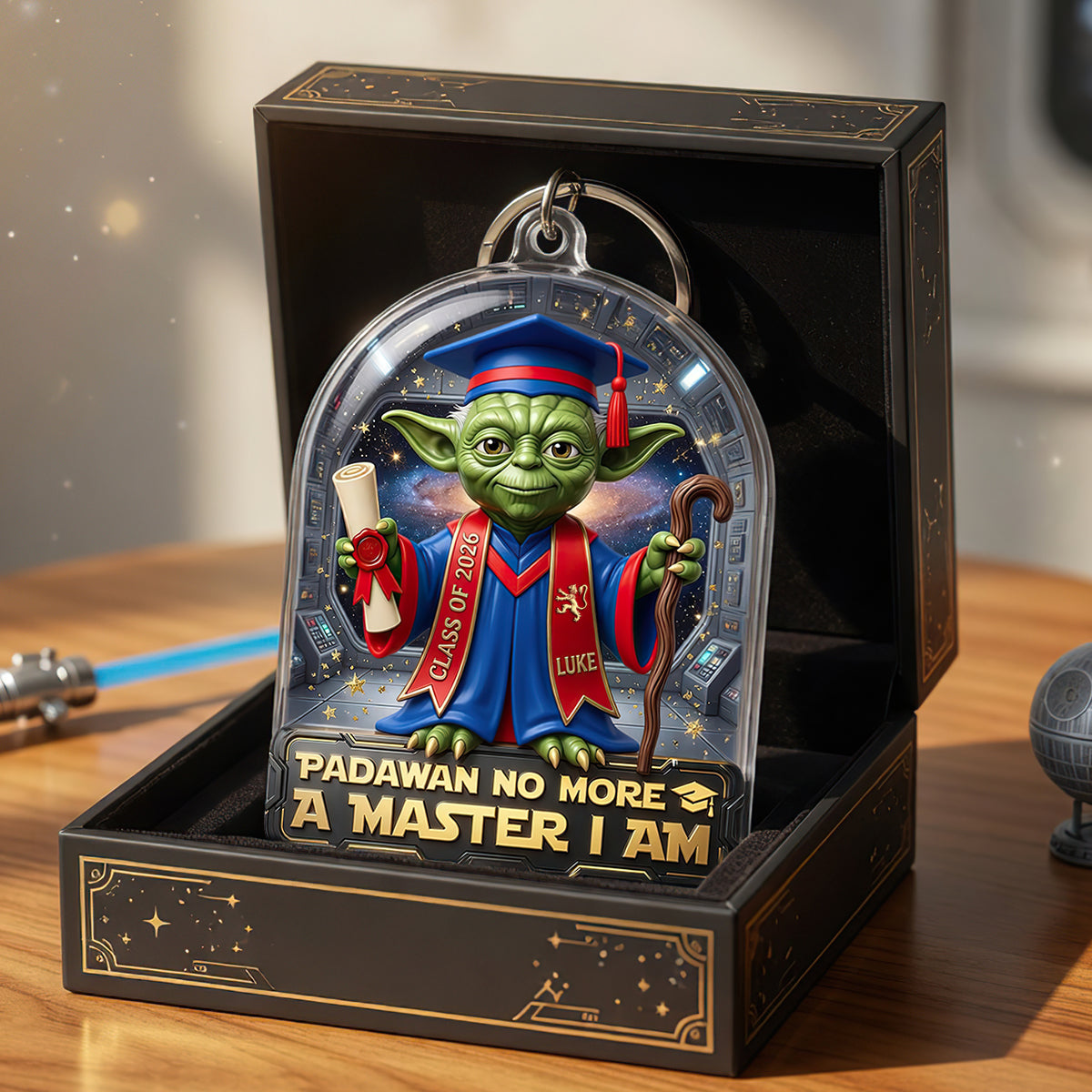 Celebrate Graduation Keychain - Customized Gift for Every Graduate Keychains PopCulturePrints