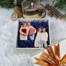 Load image into Gallery viewer, Personalized Friends Photo Ornaments Gift Box Ornament PopCulturePrints
