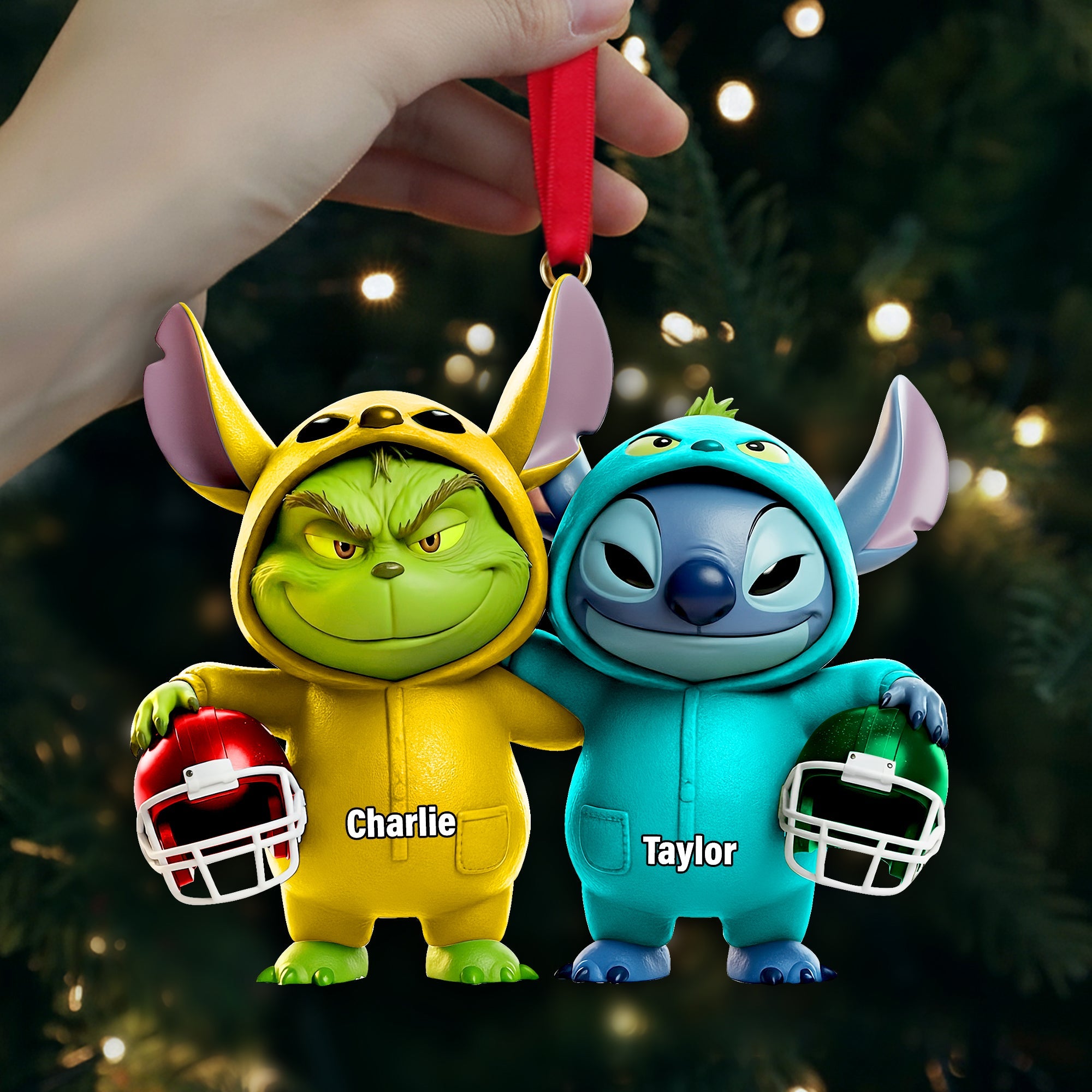 "Celebrate the Joy of Family Farming - Personalized Advent Calendar Gift for Farmers" Ornament PopCulturePrints