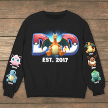 Load image into Gallery viewer, Catching Dad Shirt - Personalized Gifts for Dad AOP Products PopCulturePrints
