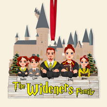 Load image into Gallery viewer, Personalized Family Christmas Ornament - Magical Themed Custom Decoration
