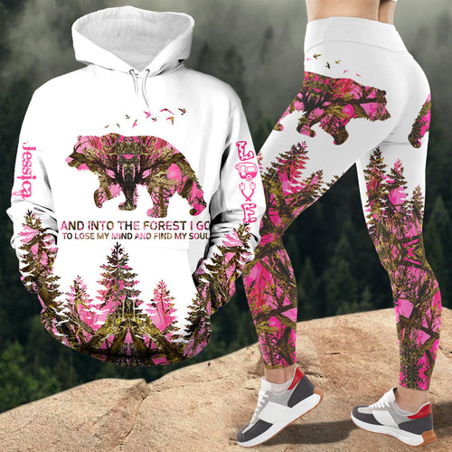 Custom Camping Hoodie & Leggings Set for Outdoor Enthusiasts AOP Products PopCulturePrints