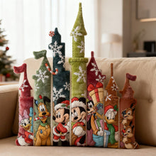 Load image into Gallery viewer, Jolly Christmas Custom Shape Pillow - A Magical Gift for Cartoon Lovers Pillow PopCulturePrints
