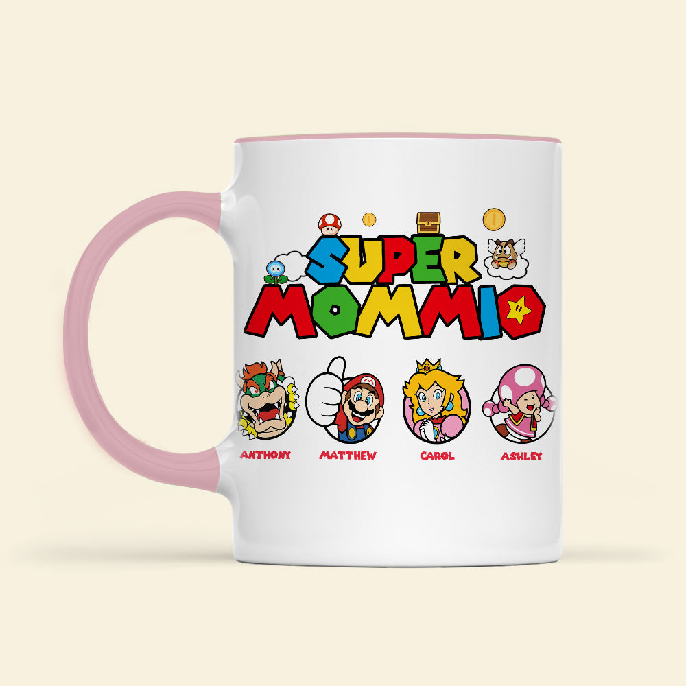 Super Mom Personalized Coffee Mug for Mother's Day Coffee Mug PopCulturePrints