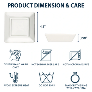 The Beauty of the Future is Found When You Believe in Yourself - Personalized Ring Dish - Gifts for Mom, Grandma, and Graduates Ring Dish PopCulturePrints