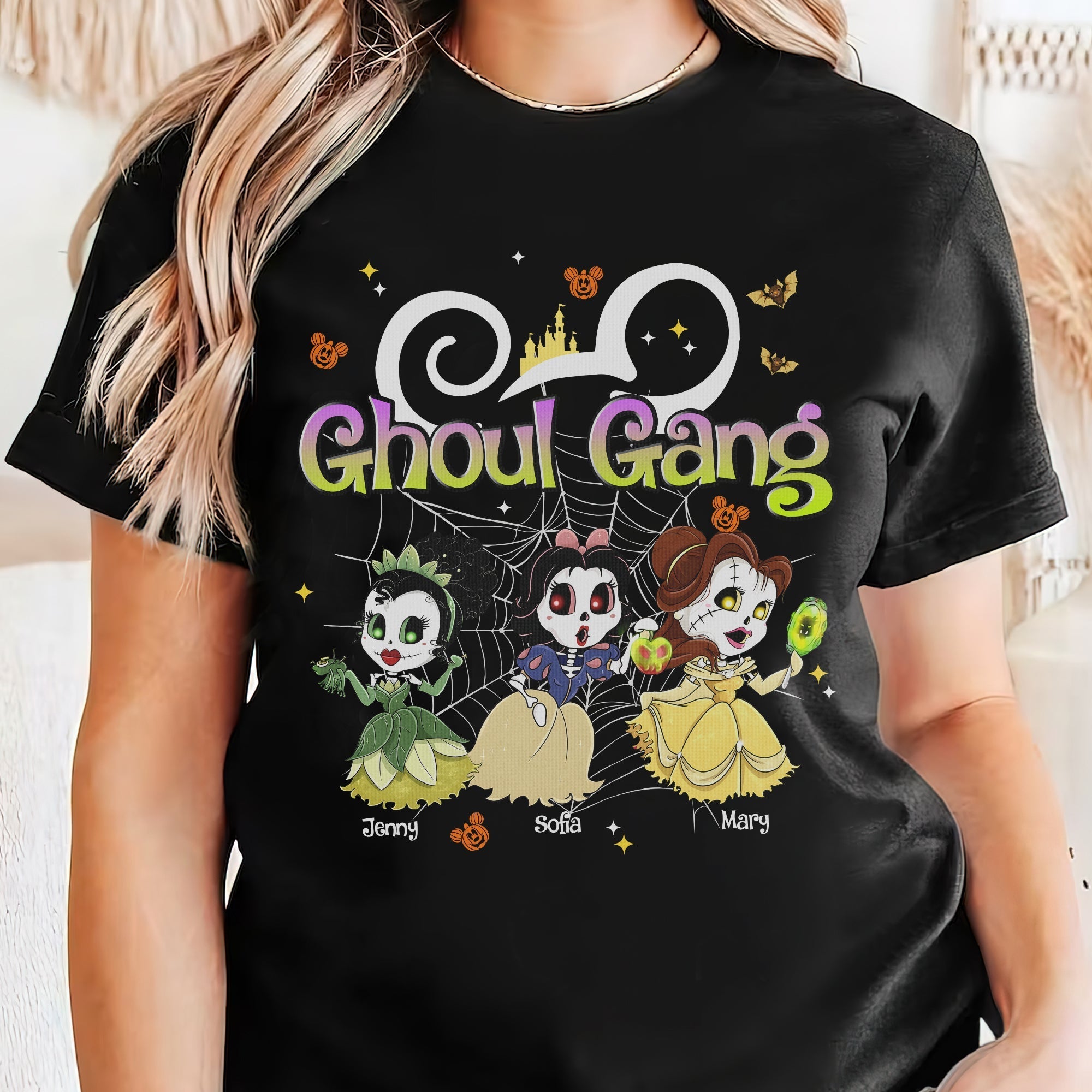 Personalized Ghoul Gang Halloween Shirt - Custom Friends Gift