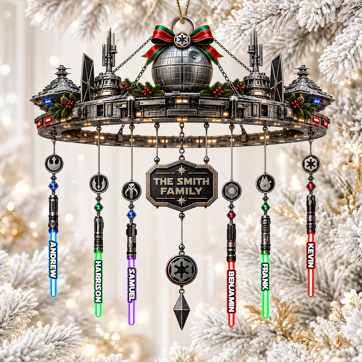 “Bring a Galaxy Home!” - Imperial Darkness Universe Ornament - Personalized Gift for Movie Enthusiasts Ornament PopCulturePrints