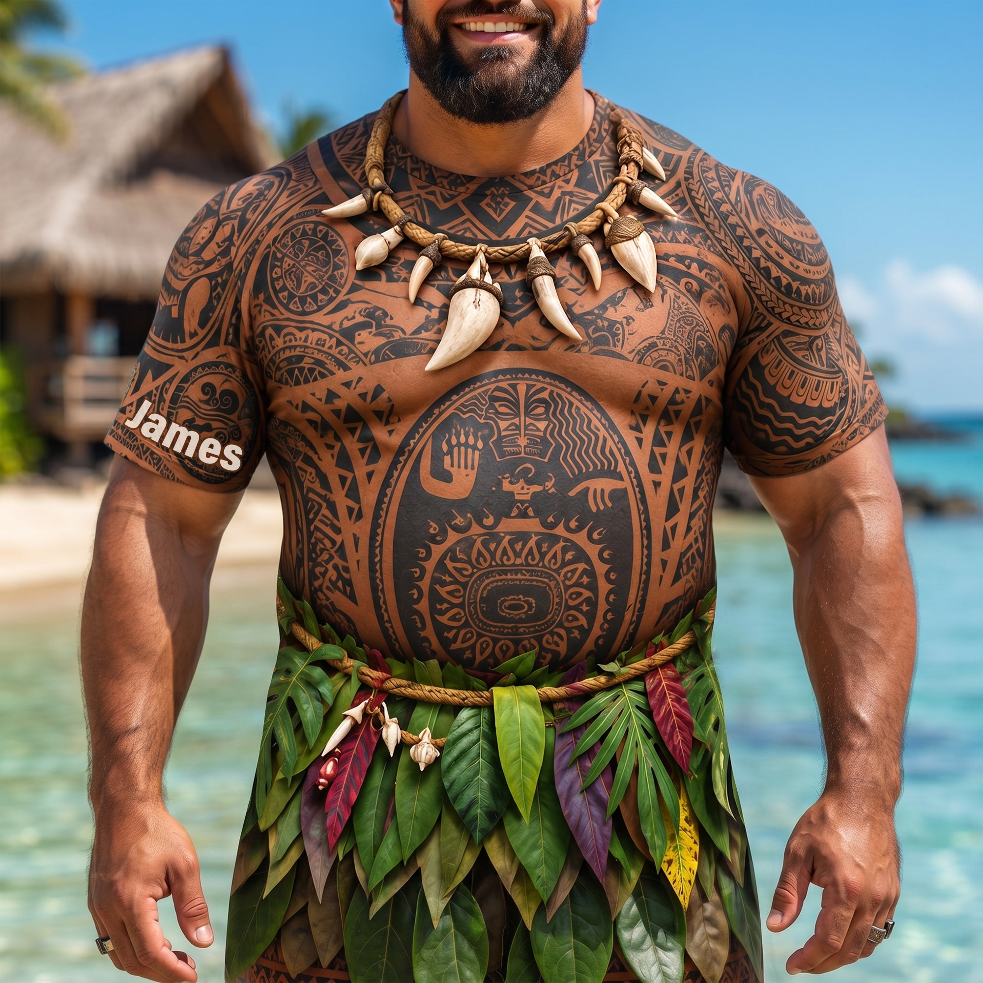 Island Spirit Shirt - Personalized Gifts 05NALU010726 AOP Products PopCulturePrints