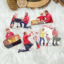 Load image into Gallery viewer, Custom BBQ Grilling Ornaments - Personalized Photo Gifts Ornament PopCulturePrints

