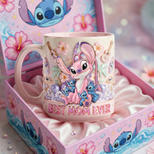 Load image into Gallery viewer, Best Mom Ever – Personalized Accent Mug for Moms and Grandmas Coffee Mug PopCulturePrints
