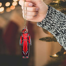 Load image into Gallery viewer, Personalized Racing Lover Christmas Ornament - Custom Racing Suit Ornament PopCulturePrints
