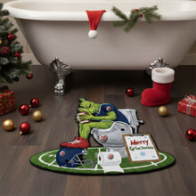 Load image into Gallery viewer, &quot;Game On!&quot; - Strong Rivalry Sports Doormat - Personalized Gift for Sports Fans Doormat PopCulturePrints
