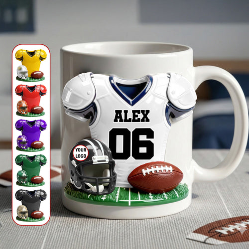 “Kickstart Your Day with Every Sip” - Sport Coffee Mug, Personalized Gifts for Sport Lovers Coffee Mug PopCulturePrints