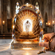Load image into Gallery viewer, He is Risen - Personalized Acrylic Light Box for Easter Light Box PopCulturePrints
