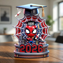 Load image into Gallery viewer, Celebrate Graduation with a Personal Touch - Customized Acrylic Plaque for Graduates Shaped Plaques PopCulturePrints
