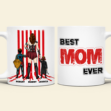Load image into Gallery viewer, &quot;The Best Mom Ever Mug – Celebrate Mom with Personalized Touch&quot; - Coffee Mug, Custom Gift for Mom, Grandma, or Any Amazing Caregiver Coffee Mug PopCulturePrints
