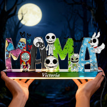 Load image into Gallery viewer, Embrace the Spooky Charm: Spooky Mama Acrylic Light Box - Personalized Gift for Mom, Grandma &amp; More! Light Box PopCulturePrints
