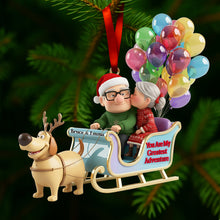 Load image into Gallery viewer, You Are My Greatest Adventure - Personalized Christmas Ornament for Couples Ornament PopCulturePrints
