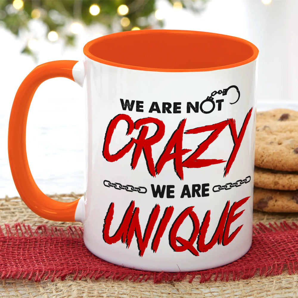 Unique Friends Personalized Accent Mug Coffee Mug PopCulturePrints