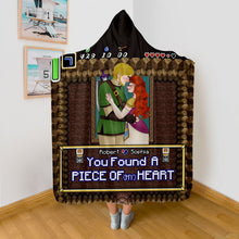 Load image into Gallery viewer, Custom Gamer Couple Hooded Blanket - Unique Love Gift for Valentine&#39;s Day Gifts Blanket PopCulturePrints
