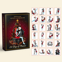 Load image into Gallery viewer, “Celebrate Love &amp; Mischief This Christmas” - Personalize Your Advent Calendar Blind Box - Perfect Gift for Couples Advent Calendar PopCulturePrints
