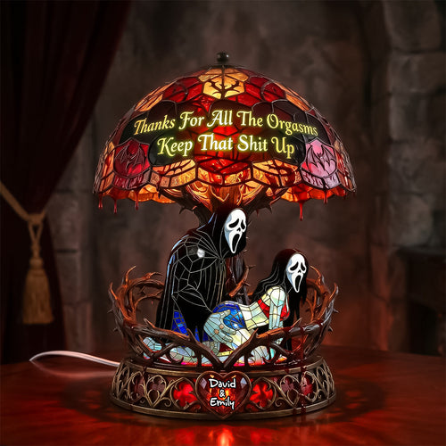 Thanks For All The Orgasm - Personalized Horror Lovers Acrylic Light Box Light Box PopCulturePrints