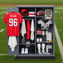 Load image into Gallery viewer, Be the One Everyone Wants to Watch - American Football Lovers Acrylic Plaque - Personalized Gifts for Fans Shaped Plaques PopCulturePrints
