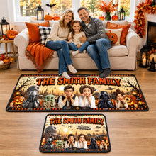 Load image into Gallery viewer, Cosmic Adventure Halloween Runner Rug - Personalized Family Gifts
